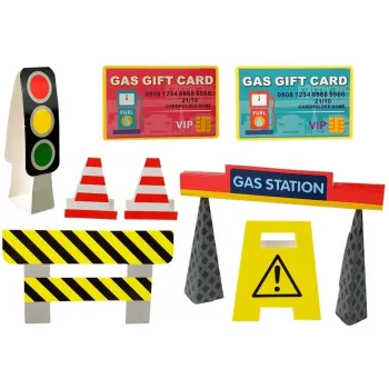 Interaktywna zabawka rozwijająca wyobraźnię oraz naukę ruchu drogowego