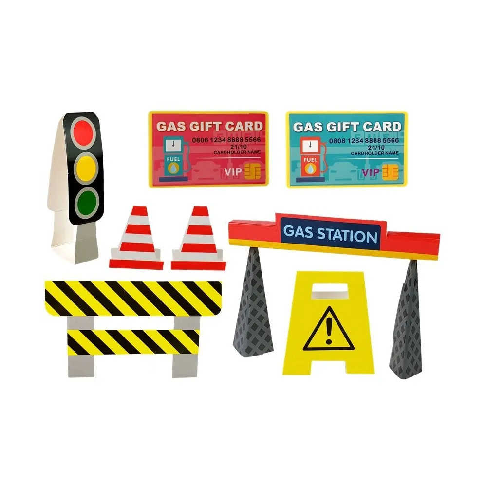 Interaktywna zabawka rozwijająca wyobraźnię oraz naukę ruchu drogowego