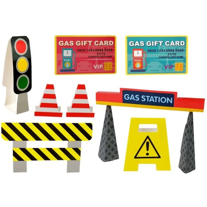 Interaktywna zabawka rozwijająca wyobraźnię oraz naukę ruchu drogowego