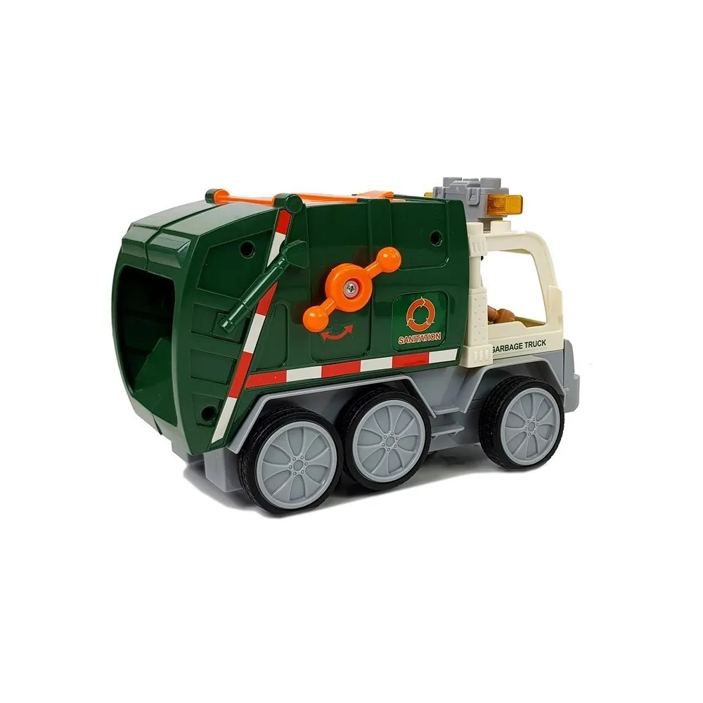 Zestaw zdalnie sterowanej śmieciarki z pilotem dla dzieci