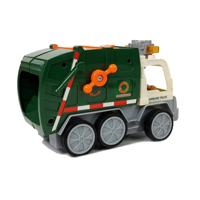 Zestaw zdalnie sterowanej śmieciarki z pilotem dla dzieci