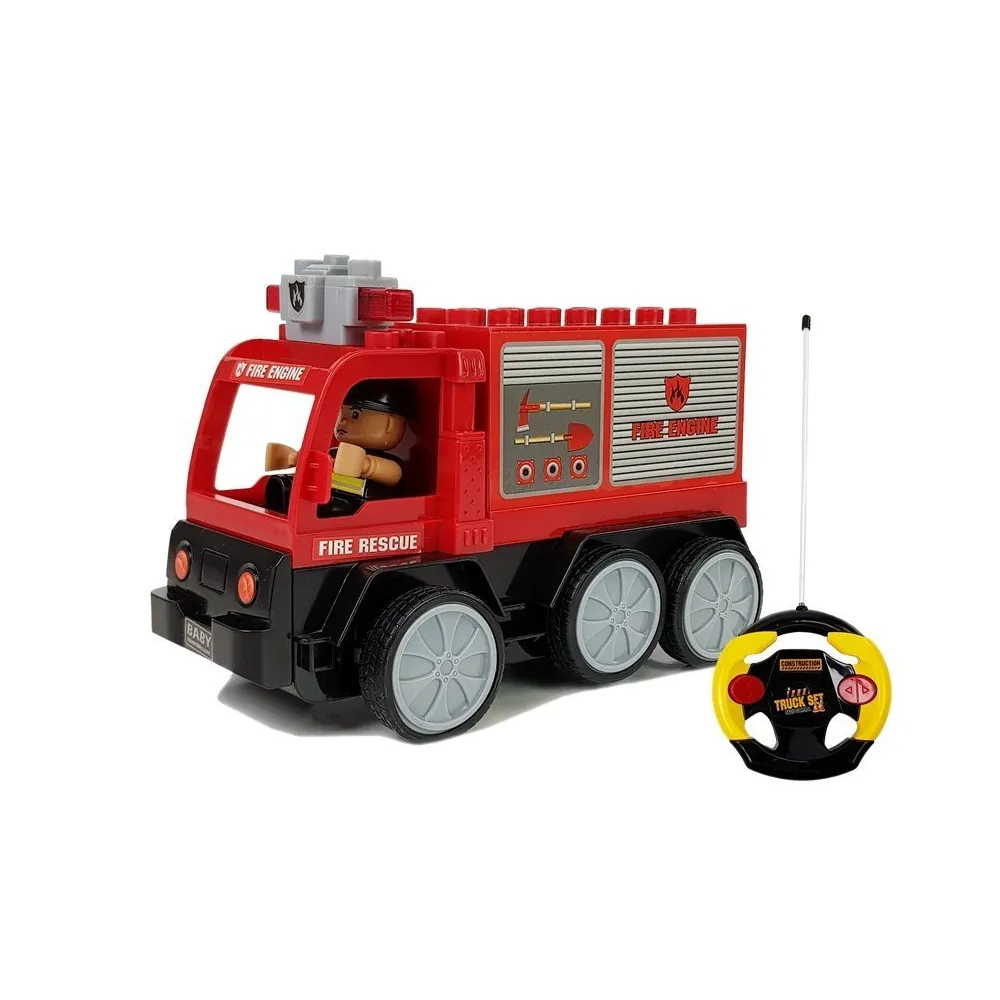 Model wozu strażackiego z akcesoriami dla małego strażaka