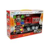 Sterowanie zdalnym kontrolerem w zabawkowym wozie strażackim