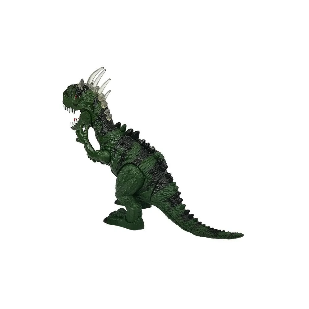 Prehistoryczny dinozaur na baterie z efektami świetlnymi