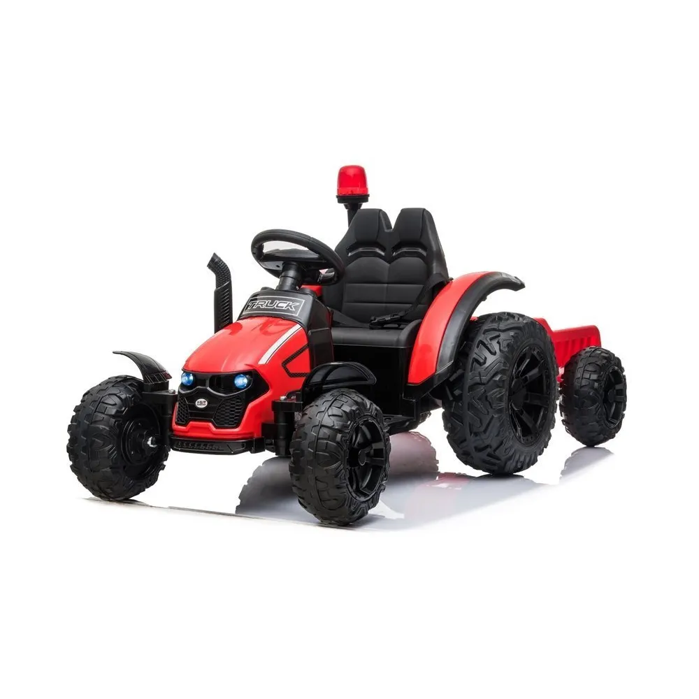 Traktor na akumulator z Przyczepą HZB-200 Czerwony