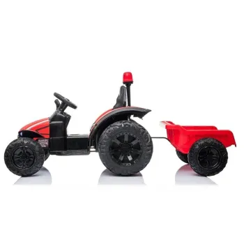 Traktor na akumulator z Przyczepą HZB-200 Czerwony