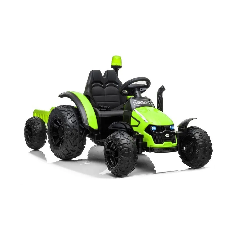 Traktor na akumulator z Przyczepą HZB-200 Zielony