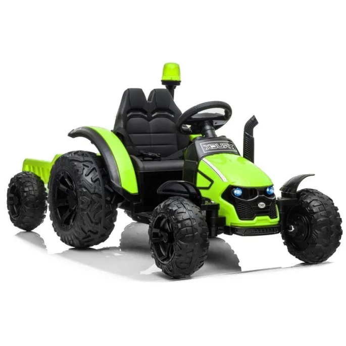 Traktor na akumulator z Przyczepą HZB-200 Zielony