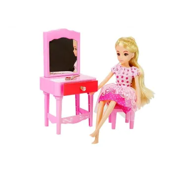 Kompletny zestaw dla lalek: meble i akcesoria w jednym opakowaniu