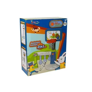 Stabilny i bezpieczny zestaw do nauki koszykówki dla najmłodszych