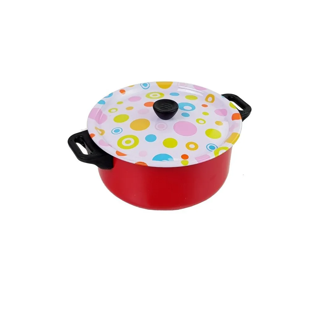 komplet z garnkiem, patelnią i przyborami kuchennymi