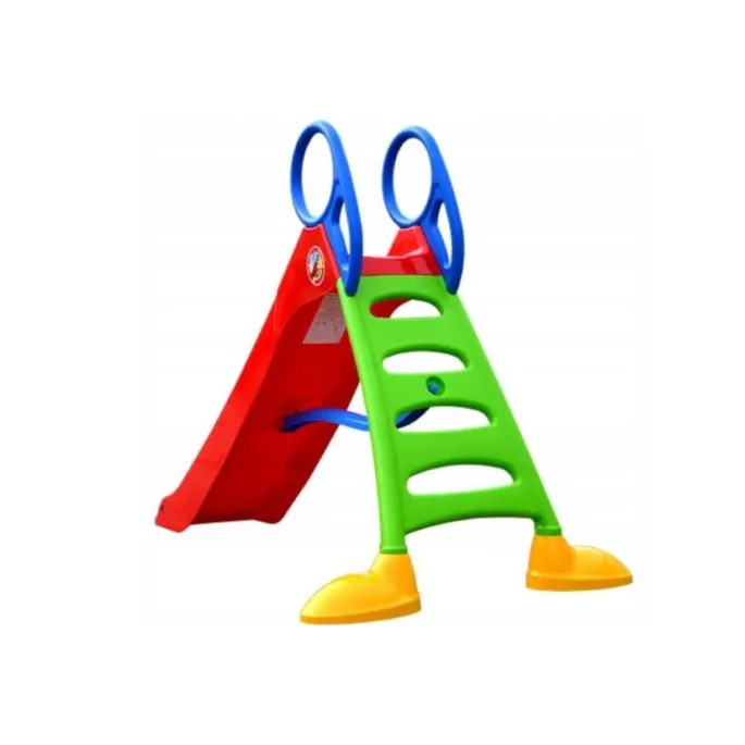 Solidna zjeżdżalnia dziecięca o dużym ślizgu do zabawy na dworze