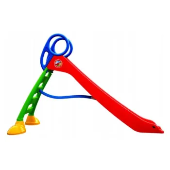 Zjeżdżalnia ogrodowa z antypoślizgowymi schodkami dla dzieci