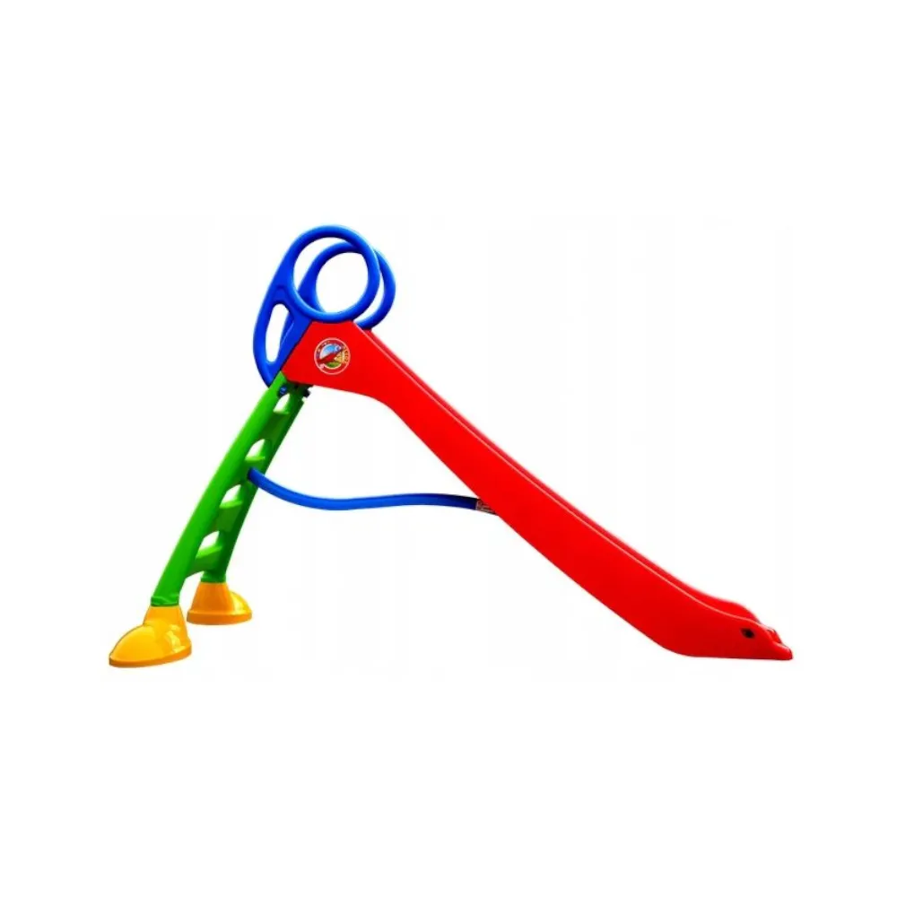 Zjeżdżalnia ogrodowa z antypoślizgowymi schodkami dla dzieci