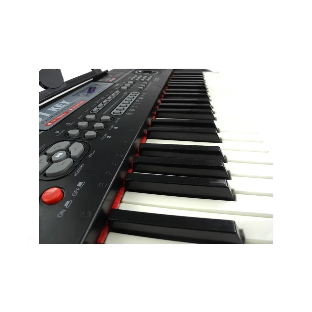 Zestaw muzyczny Keyboard Organy 328-06 z mikrofonem na podkładce