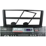 Czarny keyboard dla dzieci powyżej 8 lat z wyświetlaczem LED