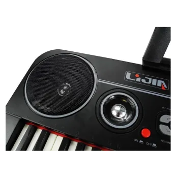 Kompletny zestaw z zasilaczem, mikrofonem i podstawką na nuty