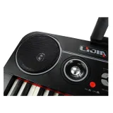 Kompletny zestaw z zasilaczem, mikrofonem i podstawką na nuty