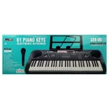 Detale panelu sterowania Keyboard Organy 328-06 z podświetlanym LED