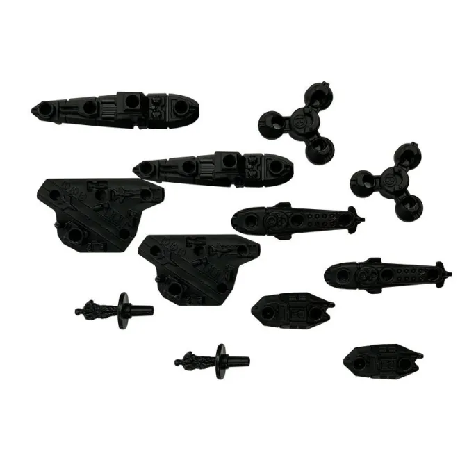 Zbliżenie na planszę do gry Bitwa Morska w trakcie gry