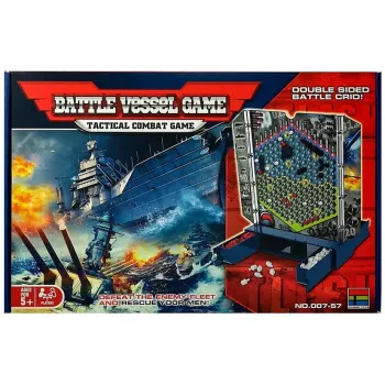 Ręka ustawiająca statek na planszy gry w statki