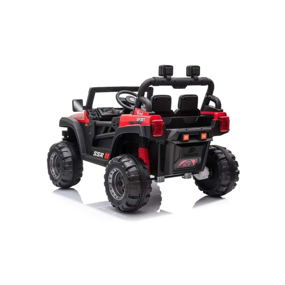 Auto na Akumulator BBH-016 Czerwony