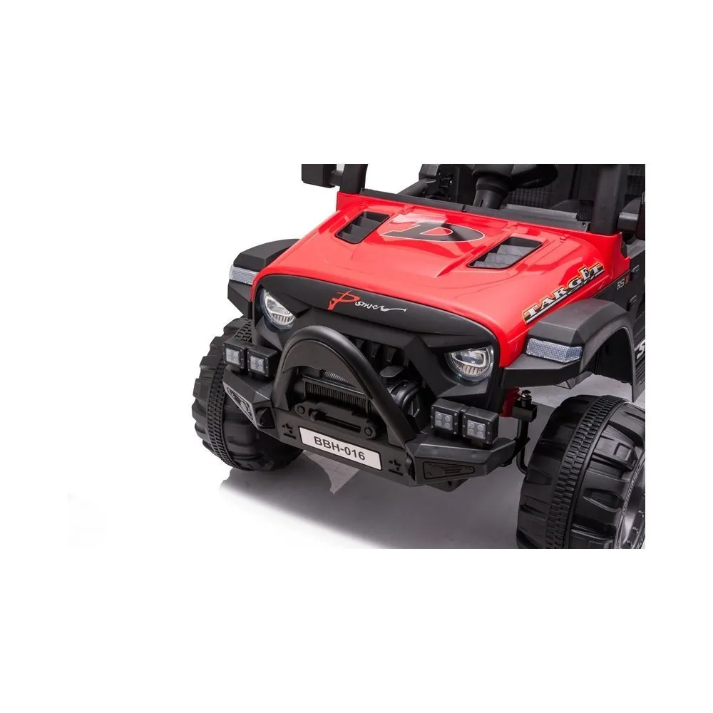Auto na Akumulator BBH-016 Czerwony