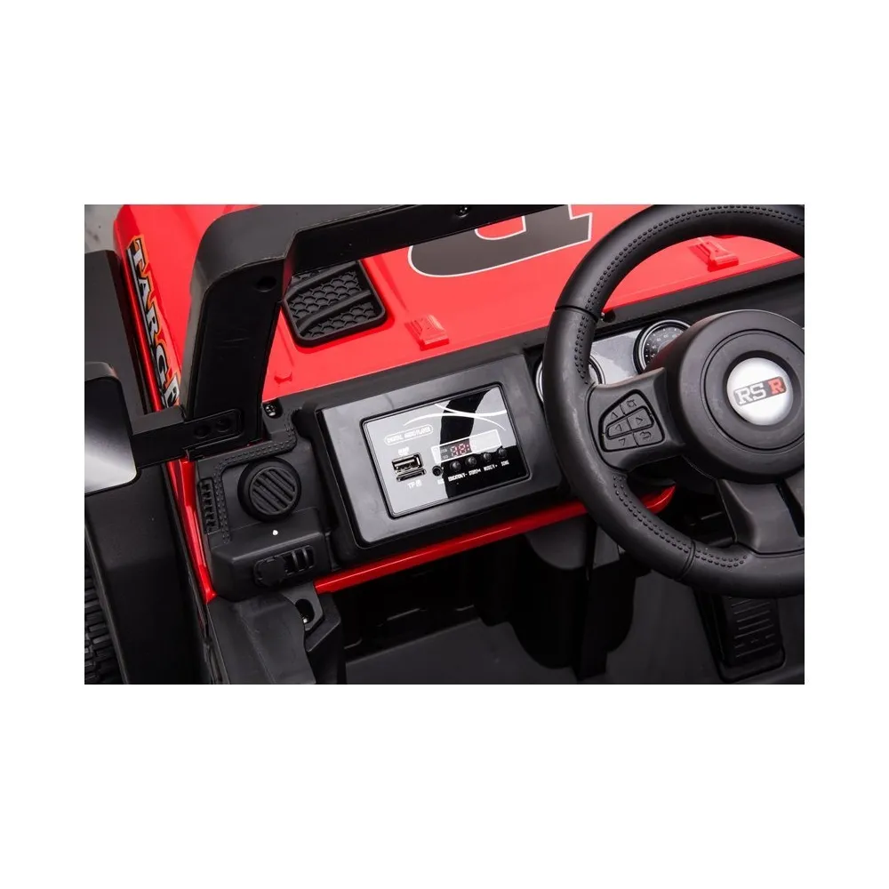 Auto na Akumulator BBH-016 Czerwony