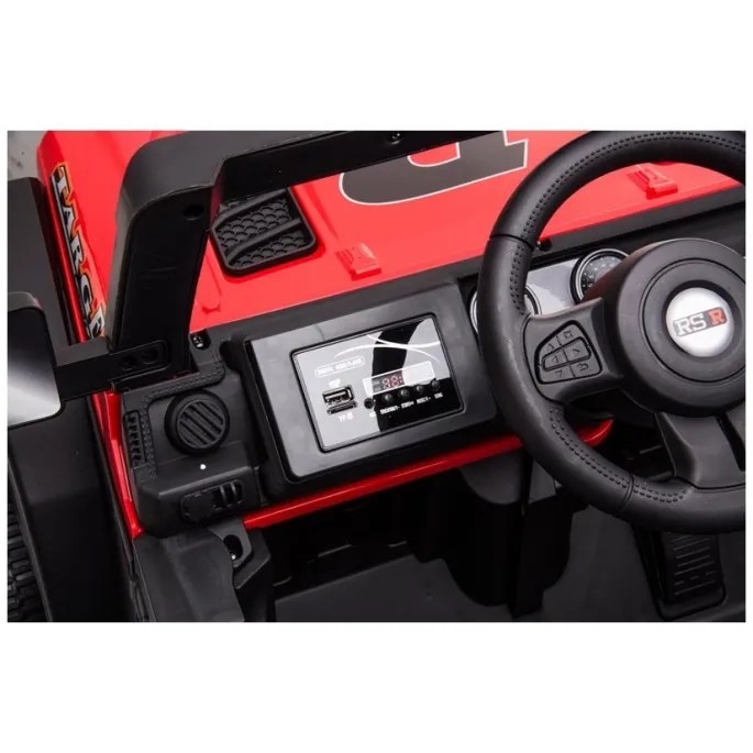 Auto na Akumulator BBH-016 Czerwony