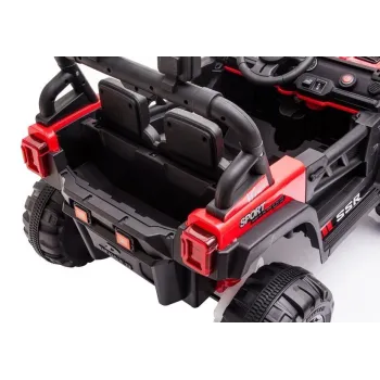 Auto na Akumulator BBH-016 Czerwony