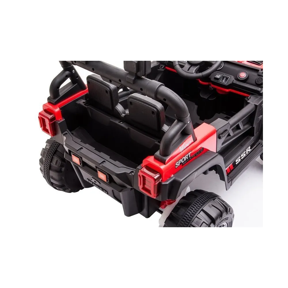 Auto na Akumulator BBH-016 Czerwony