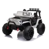 Auto na Akumulator JC666 Policyjny Biały