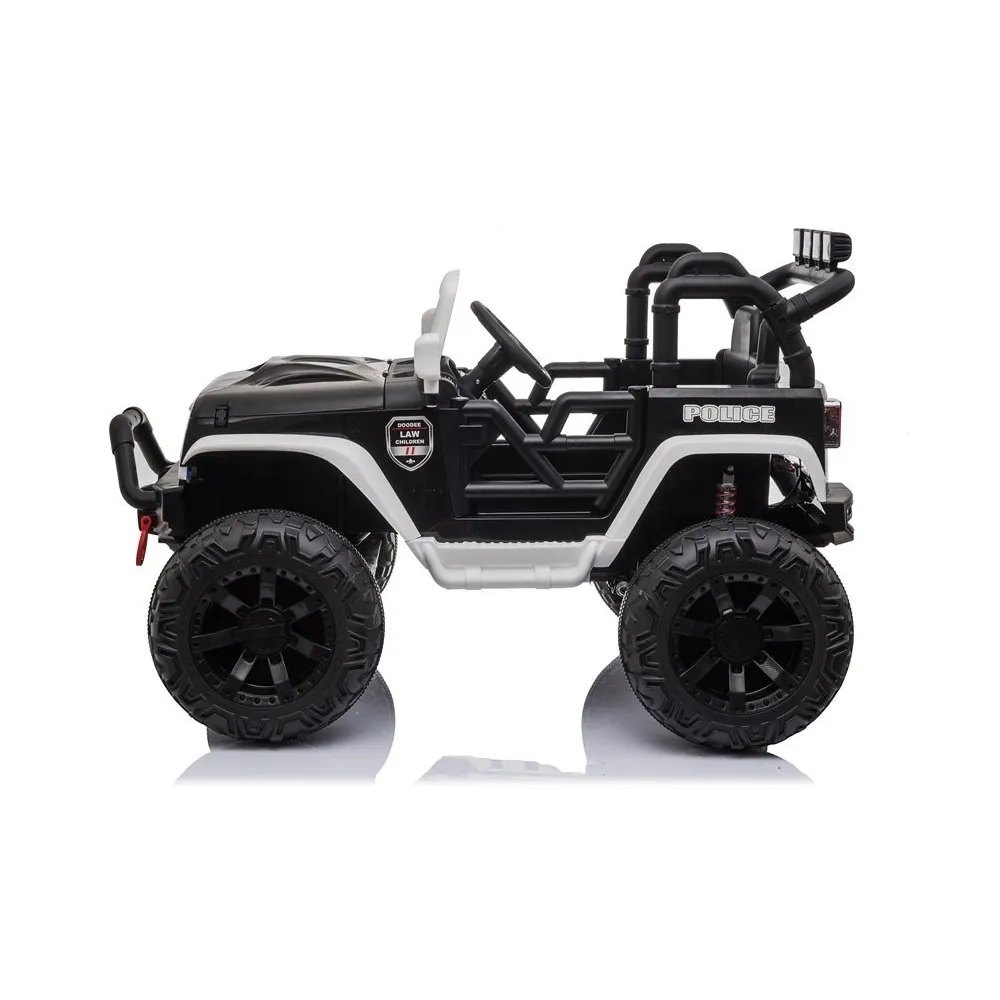 Auto na Akumulator JC666 Policyjny Biały