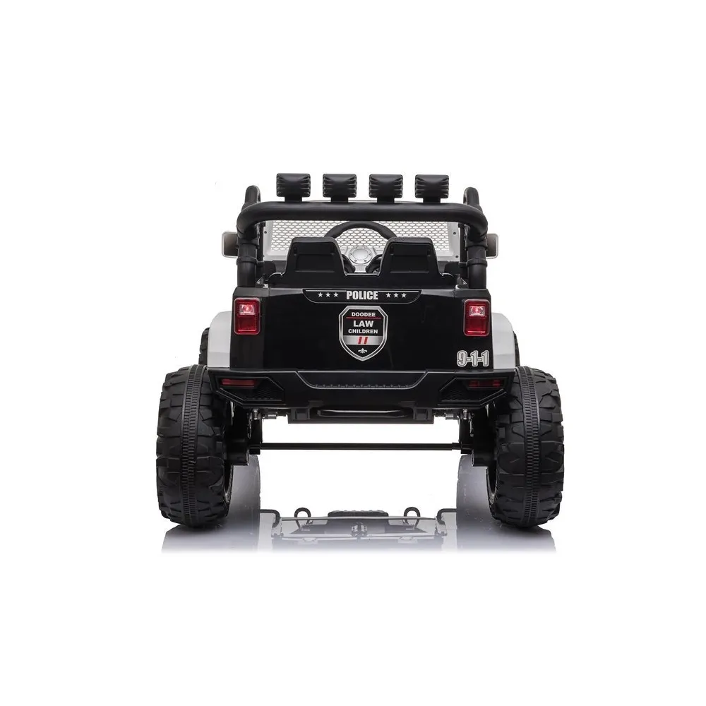 Auto na Akumulator JC666 Policyjny Biały