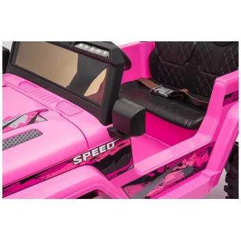 Auto na akumulator CH9956 Różowy