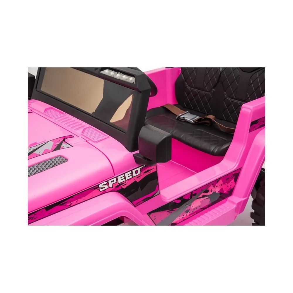 Auto na akumulator CH9956 Różowy