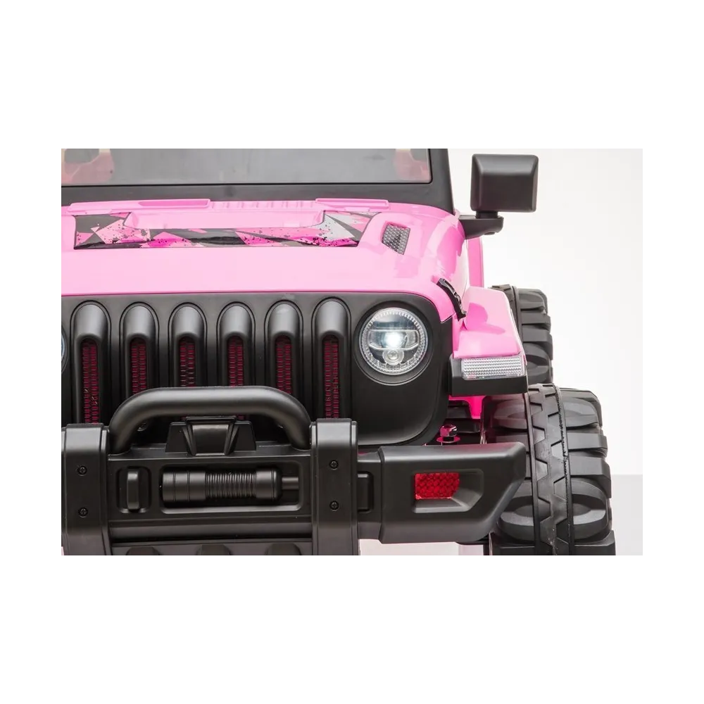 Auto na akumulator CH9956 Różowy