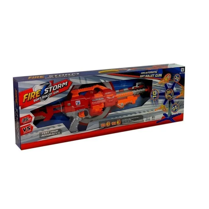 Kompletny zestaw do rywalizacji z karabinem i piankowymi strzałkami