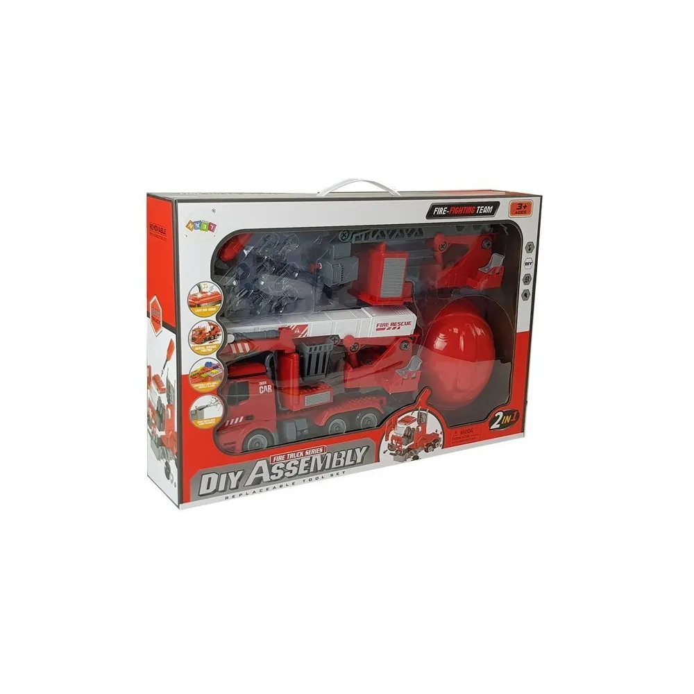 woz strażacki do samodzielnego montażu z akcesoriami