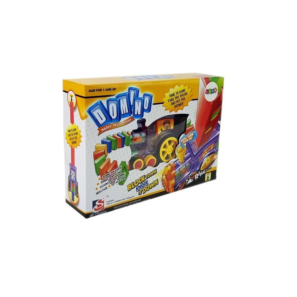 Prezent edukacyjny – pociąg LED z zestawem klocków dla dzieci