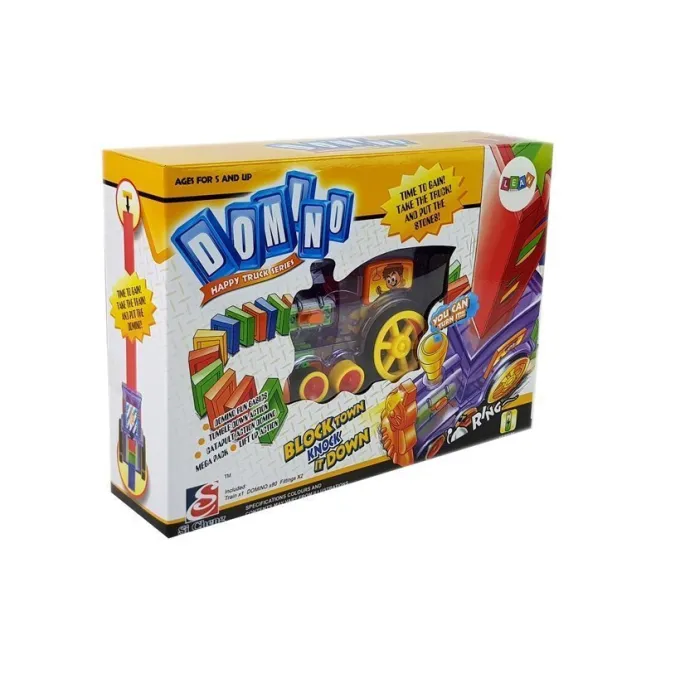 Prezent edukacyjny – pociąg LED z zestawem klocków dla dzieci