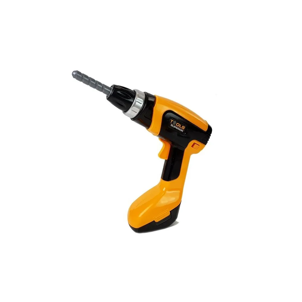 Kolorowe zabawkowe narzędzia do majsterkowania dla najmłodszych