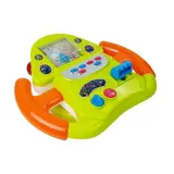 Zabawka lotnicza z ruchomym obrazem miasta i realistycznymi przyciskami