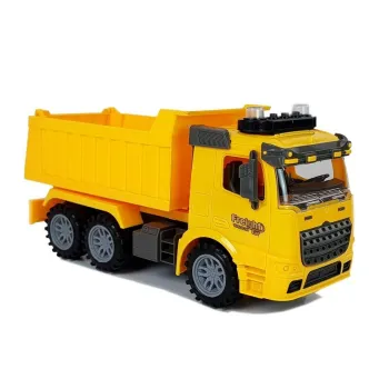 Zestaw znaków drogowych i pachołka z wywrotką do zabawy dla dziecka