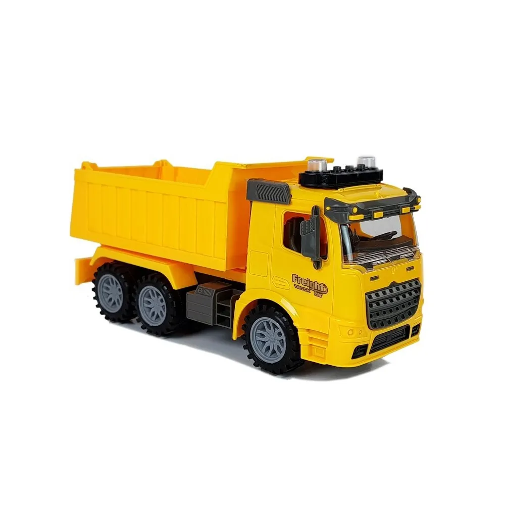 Zestaw znaków drogowych i pachołka z wywrotką do zabawy dla dziecka