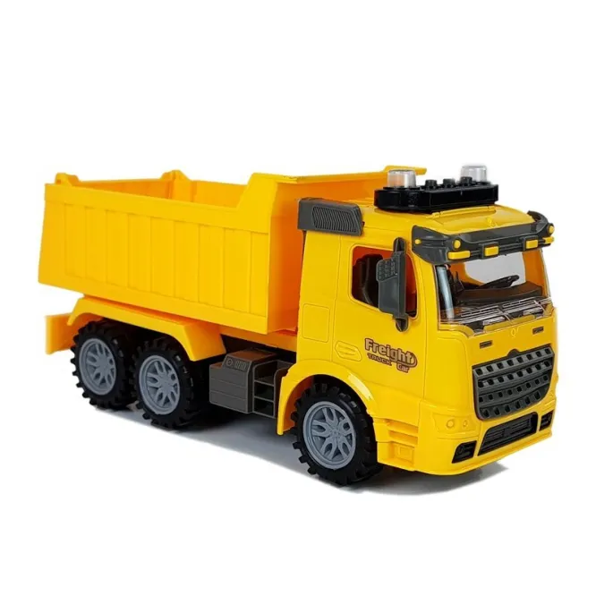 Zestaw znaków drogowych i pachołka z wywrotką do zabawy dla dziecka