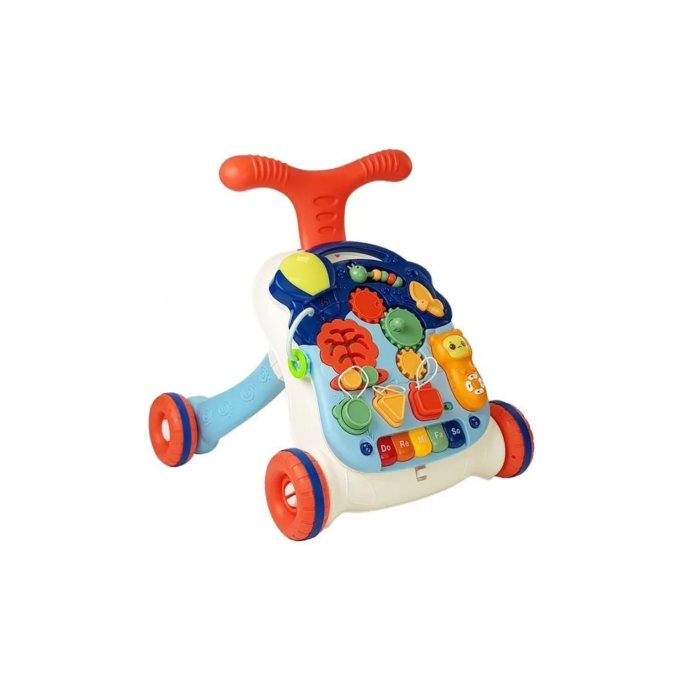 Stoliczek edukacyjny 3w1 z pianinkiem i świecącym balonem dla malucha