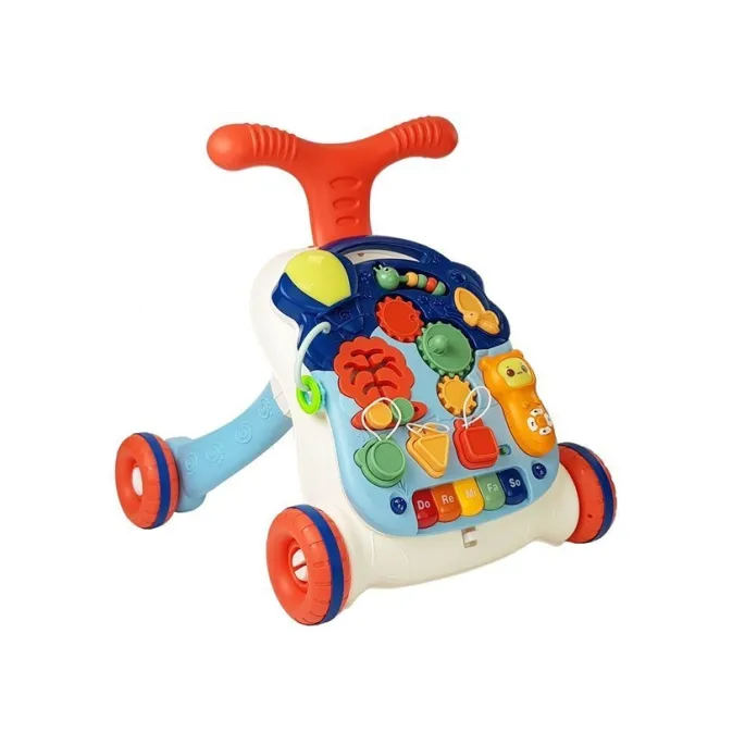 Stoliczek edukacyjny 3w1 z pianinkiem i świecącym balonem dla malucha