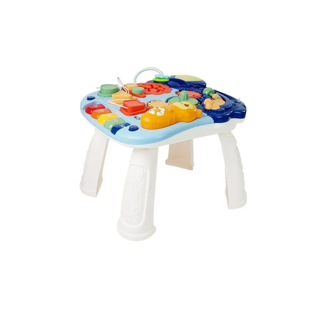 Panel interaktywny chodzika z obrotowymi zębatkami i telefonem