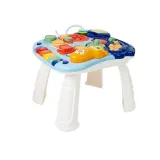 Panel interaktywny chodzika z obrotowymi zębatkami i telefonem